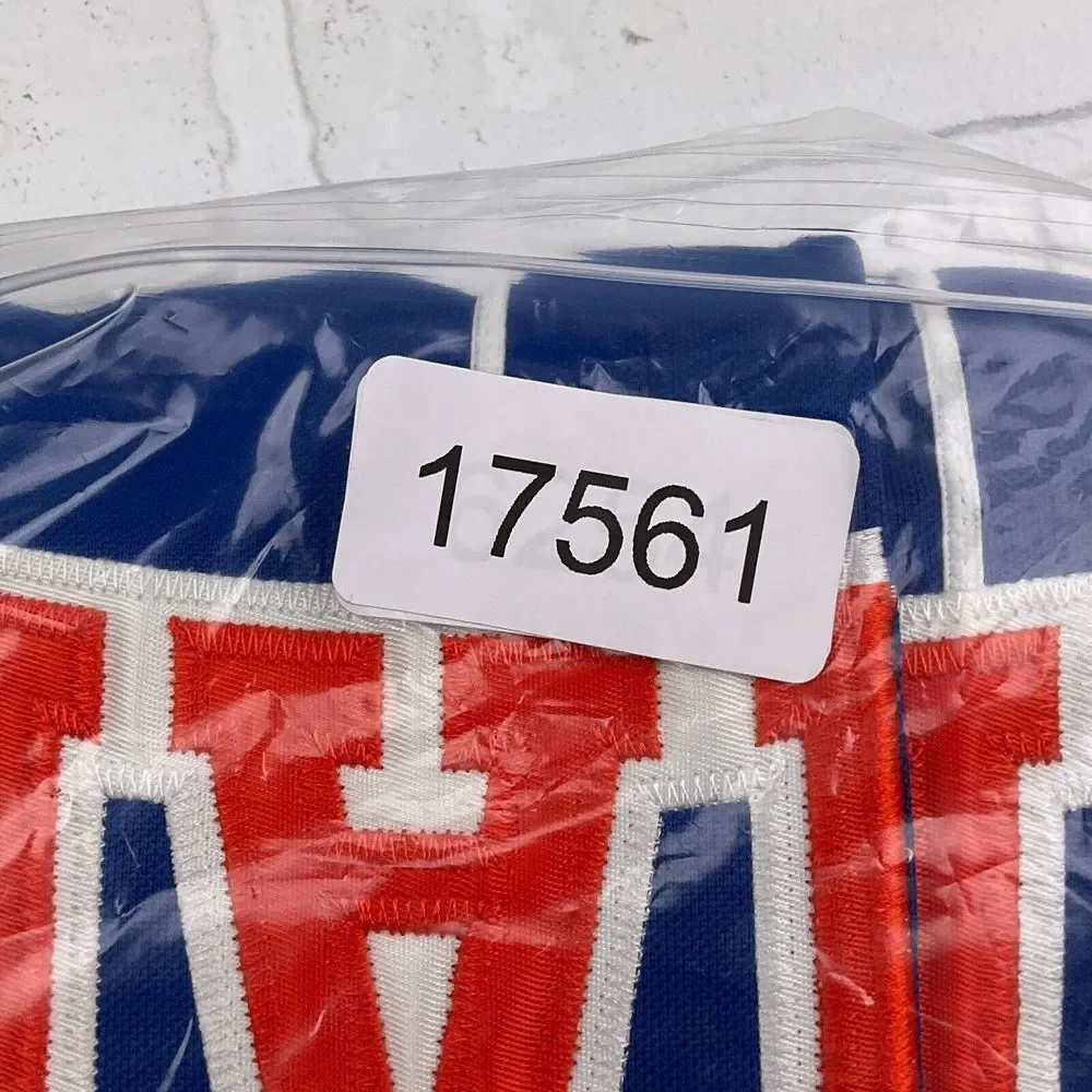 Teamwork Jersey Mens 34-36 Blue Red TITANS 9‎ Baseball Uniform Shirt USA VTG